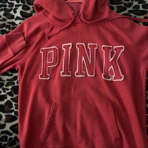 Pink hoodie